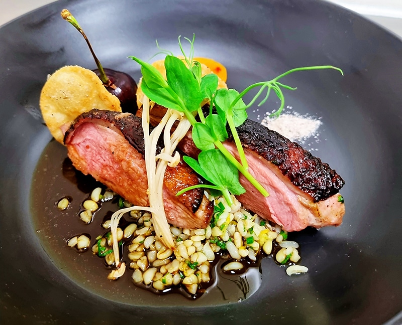 Duck and farro dish - Wedding Catering
