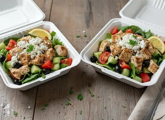 Healthy lunch catering menu options
